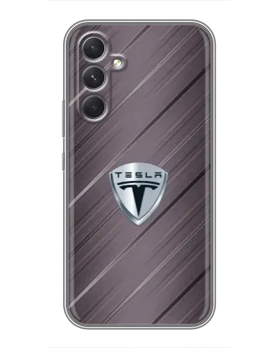 Чохол для Motorola Edge 30 з картинкою «Металева текстура Tesla»