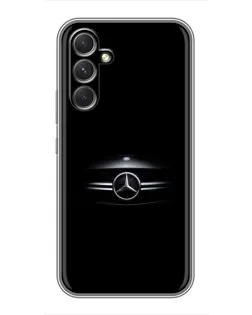 Чехол для Motorola Edge 30 с картинкой «Mercedes — абстрактные линии»