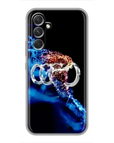 Чехол для Motorola Edge 30 с картинкой «Энергия лого Audi» Чехол для Motorola Edge 30 с картинкой «Энергия лого Audi»