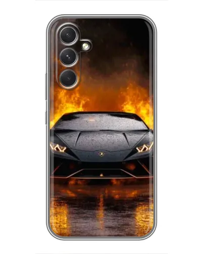 Чохол для Motorola Edge 30 з картинкою «Lamborghini у вогні» Чохол для Motorola Edge 30 з картинкою «Lamborghini у вогні»