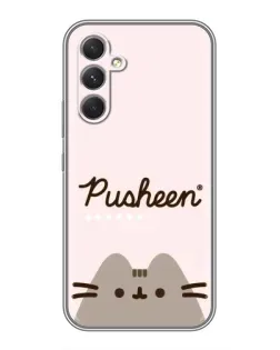 Чехол для Motorola Edge 30 с картинкой «Pusheen логотип»
