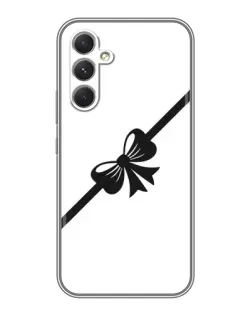 Чехол для Motorola Edge 30 с картинкой «Диагональный бант»