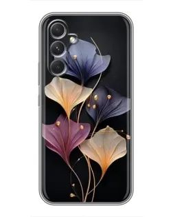 Чехол для Motorola Edge 30 с картинкой «Лиловые цветы грации»