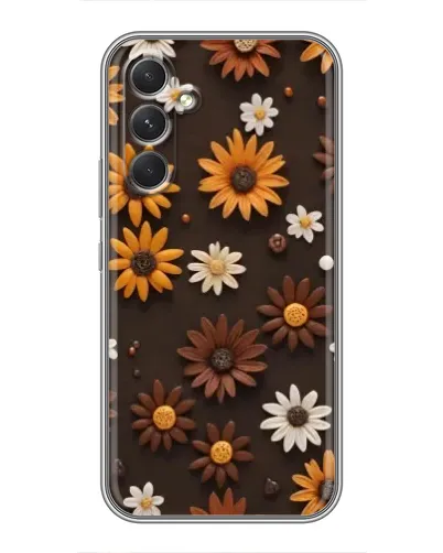 Чехол для Motorola Edge 30 с картинкой «Узор из маленьких подсолнухов» Чехол для Motorola Edge 30 с картинкой «Узор из маленьких подсолнухов»