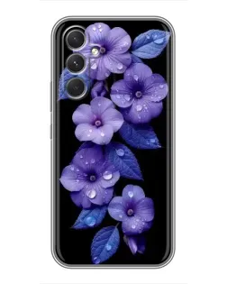Чехол для Motorola Edge 30 с картинкой «Фиолетовые цветы с росою» Чехол для Motorola Edge 30 с картинкой «Фиолетовые цветы с росою»