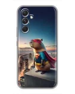 Чехол для Motorola Edge 30 с картинкой «Капи-мен супергерой» Чехол для Motorola Edge 30 с картинкой «Капи-мен супергерой»