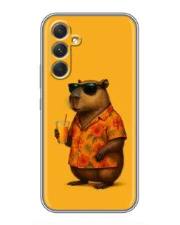 Чехол для Motorola Edge 30 с картинкой «Капибара на отдыхе» Чехол для Motorola Edge 30 с картинкой «Капибара на отдыхе»