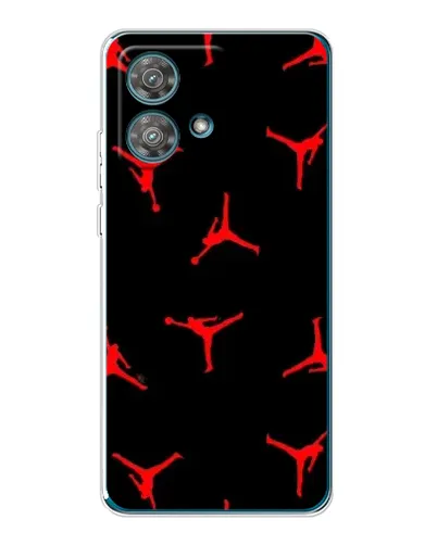 Чехол для Motorola Edge 40 Neo с картинкой «Jordan Red Pattern» Чехол для Motorola Edge 40 Neo с картинкой «Jordan Red Pattern»
