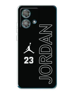 Чехол для Motorola Edge 40 Neo с картинкой «Jordan Vertical»