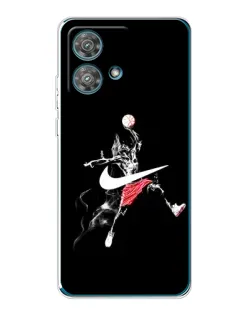 Чехол для Motorola Edge 40 Neo с картинкой «Jordan Jumpman»