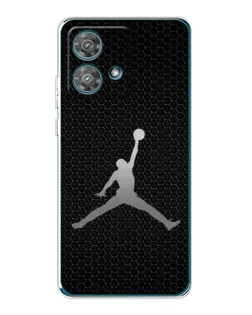 Чехол для Motorola Edge 40 Neo с картинкой «Jordan Dark Carbon»