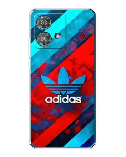 Чехол для Motorola Edge 40 Neo с картинкой «Абстракция Adidas»