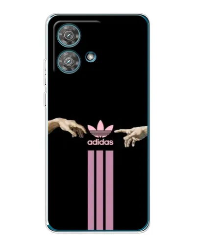 Чехол для Motorola Edge 40 Neo с картинкой «Adidas Hands»