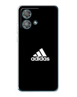 Чехол для Motorola Edge 40 Neo с картинкой «Adidas Red Style»