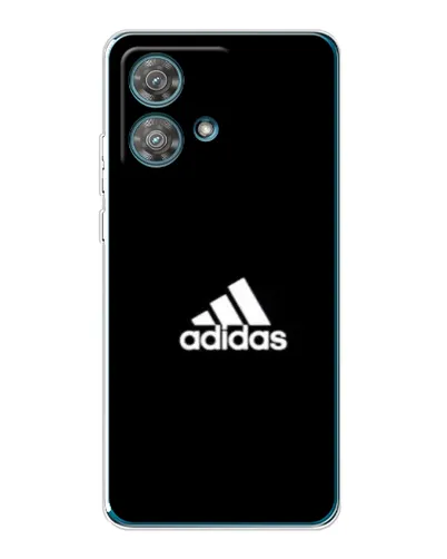 Чехол для Motorola Edge 40 Neo с картинкой «Adidas Red Style»
