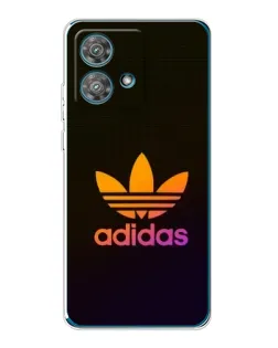 Чехол для Motorola Edge 40 Neo с картинкой «Градиент Adidas»