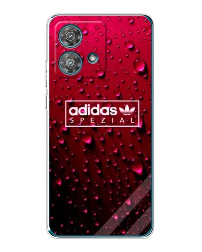 Чехол для Motorola Edge 40 Neo с картинкой «Adidas Gold Marble»