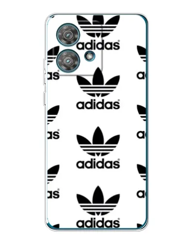 Чехол для Motorola Edge 40 Neo с картинкой «Adidas Pattern»