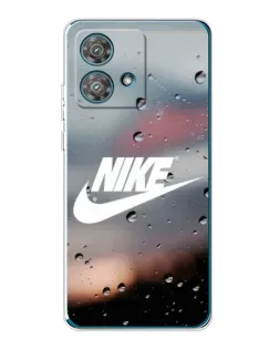 Чохол для Motorola Edge 40 Neo з картинкою «Nike у стилі ретро»