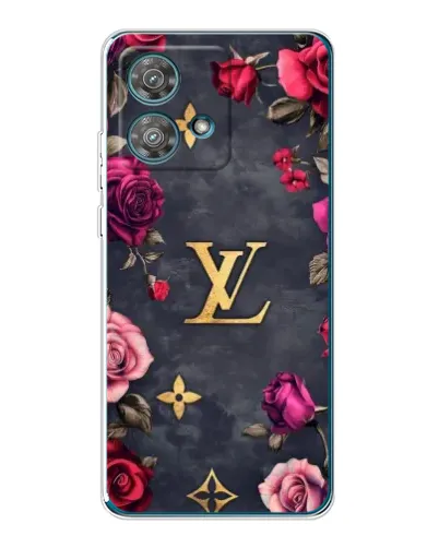 Чехол для Motorola Edge 40 Neo с картинкой «Цветочный Louis Vuitton» Чехол для Motorola Edge 40 Neo с картинкой «Цветочный Louis Vuitton»