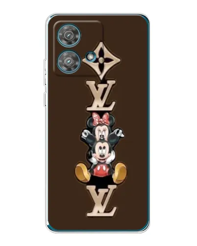 Чехол для Motorola Edge 40 Neo с картинкой «LV и Микки Маус» Чехол для Motorola Edge 40 Neo с картинкой «LV и Микки Маус»