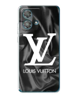 Чехол для Motorola Edge 40 Neo с картинкой «Шелковый Louis Vuitton»