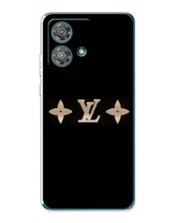 Чехол для Motorola Edge 40 Neo с картинкой «Louis Vuitton — минимализм»