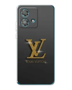 Чехол для Motorola Edge 40 Neo с картинкой «Градиент Louis Vuitton»