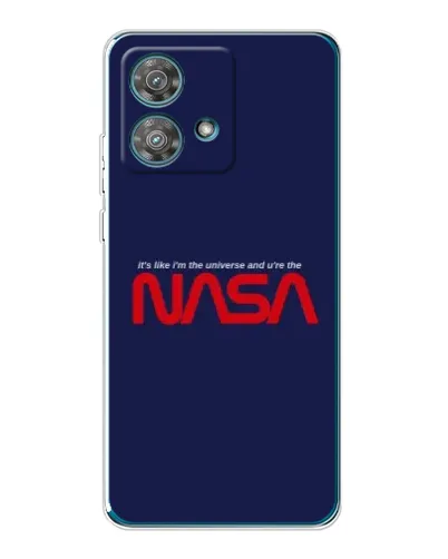 Чехол для Motorola Edge 40 Neo с картинкой «NASA — глубокий космос»