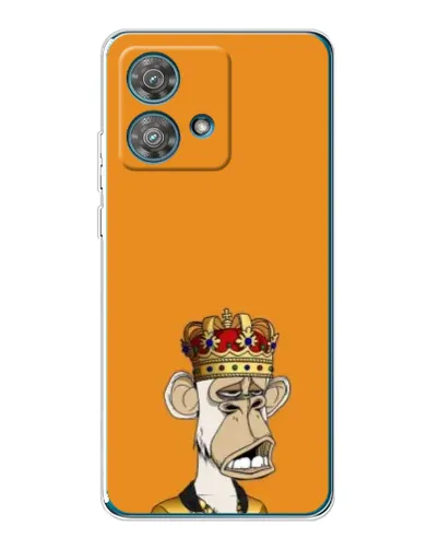Чехол для Motorola Edge 40 Neo с картинкой «Золотая обезьяна Bored Ape» Чехол для Motorola Edge 40 Neo с картинкой «Золотая обезьяна Bored Ape»