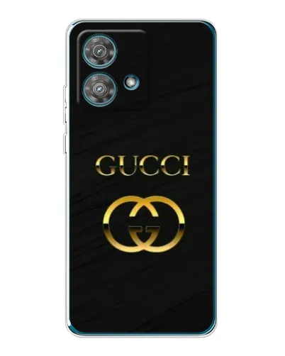 Чехол для Motorola Edge 40 Neo с картинкой «Золотой логотип Gucci» Чехол для Motorola Edge 40 Neo с картинкой «Золотой логотип Gucci»