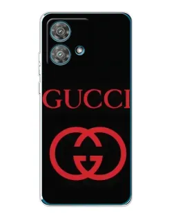Чехол для Motorola Edge 40 Neo с картинкой «Gucci — красный логотип» Чехол для Motorola Edge 40 Neo с картинкой «Gucci — красный логотип»