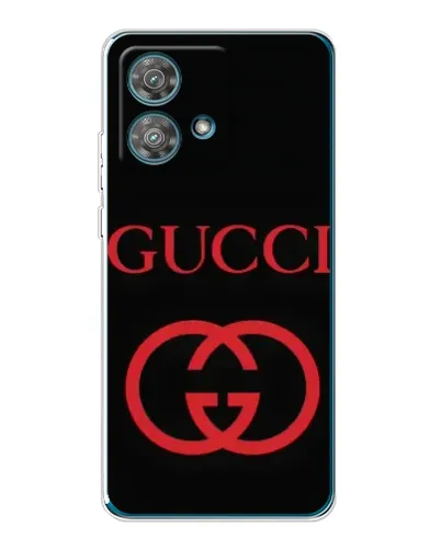 Чехол для Motorola Edge 40 Neo с картинкой «Gucci — красный логотип» Чехол для Motorola Edge 40 Neo с картинкой «Gucci — красный логотип»