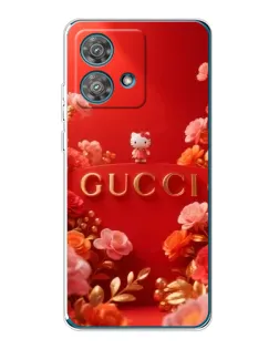 Чехол для Motorola Edge 40 Neo с картинкой «Gucci — золотой сад» Чехол для Motorola Edge 40 Neo с картинкой «Gucci — золотой сад»