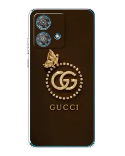 Чехол для Motorola Edge 40 Neo с картинкой «Gucci — золотая бабочка» Чехол для Motorola Edge 40 Neo с картинкой «Gucci — золотая бабочка»