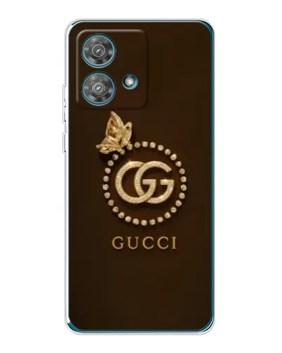 Чехол для Motorola Edge 40 Neo с картинкой «Gucci — золотая бабочка» Чехол для Motorola Edge 40 Neo с картинкой «Gucci — золотая бабочка»