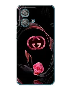 Чехол для Motorola Edge 40 Neo с картинкой «Gucci — неоновая роза» Чехол для Motorola Edge 40 Neo с картинкой «Gucci — неоновая роза»