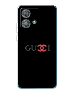 Чехол для Motorola Edge 40 Neo с картинкой «Gucci — красный градиент» Чехол для Motorola Edge 40 Neo с картинкой «Gucci — красный градиент»