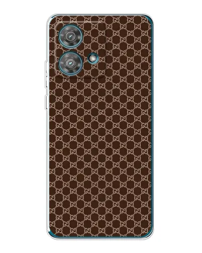 Чехол для Motorola Edge 40 Neo с картинкой «Gucci — шоколадная сетка» Чехол для Motorola Edge 40 Neo с картинкой «Gucci — шоколадная сетка»