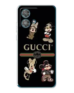Чехол для Motorola Edge 40 Neo с картинкой «Gucci — герои Disney и монограмма» Чехол для Motorola Edge 40 Neo с картинкой «Gucci — герои Disney и монограмма»