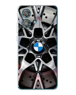 Чехол для Motorola Edge 40 Neo с картинкой «BMW — деталь диска»