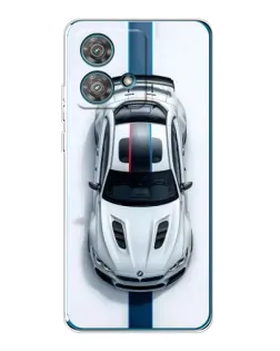 Чохол для Motorola Edge 40 Neo з картинкою «Вид зверху — BMW M»