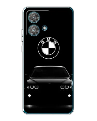 Чехол для Motorola Edge 40 Neo с картинкой «BMW — взгляд из темноты»