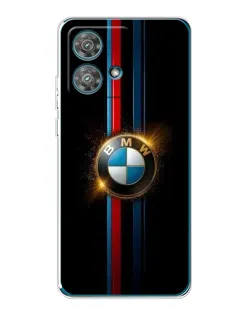 Чехол для Motorola Edge 40 Neo с картинкой «BMW M-Power неон»