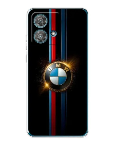 Чехол для Motorola Edge 40 Neo с картинкой «BMW M-Power неон»