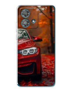 Чехол для Motorola Edge 40 Neo с картинкой «Осенняя BMW M4»