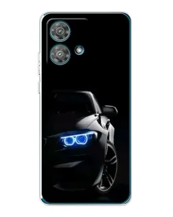 Чохол для Motorola Edge 40 Neo з картинкою «BMW — нічний погляд» Чохол для Motorola Edge 40 Neo з картинкою «BMW — нічний погляд»