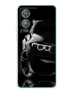 Чохол для Motorola Edge 40 Neo з картинкою «Чорна BMW — профіль» Чохол для Motorola Edge 40 Neo з картинкою «Чорна BMW — профіль»