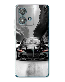 Чохол для Motorola Edge 40 Neo з картинкою «BMW — акварельний дрифт» Чохол для Motorola Edge 40 Neo з картинкою «BMW — акварельний дрифт»