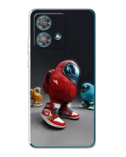 Чехол для Motorola Edge 40 Neo с картинкой «Among Us — 3D стиль»